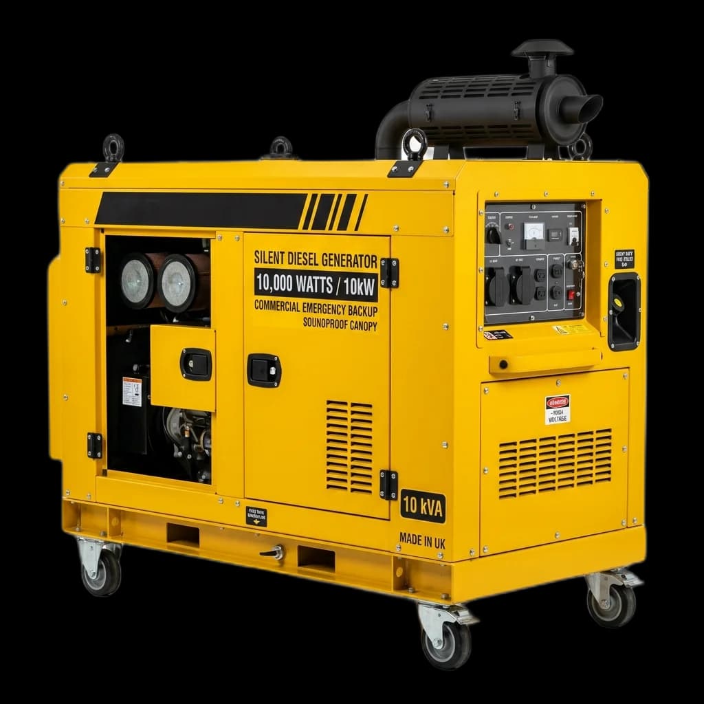 גנרטור תעשייתי 20,000W (20KVA) Canopy לגיבוי מעליות ומשאבות