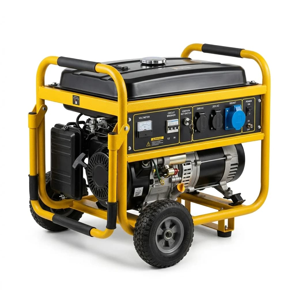 גנרטור בנזין 5000W (5KVA) עם מייצב מתח AVR