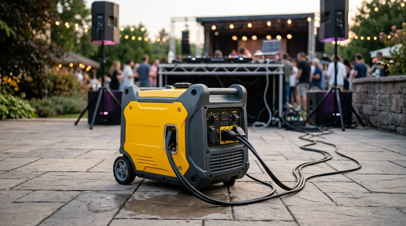 גנרטור מושתק להשכרה מחיר - דגם 3000W Inverter שקט במיוחד לאירועים ומסיבות